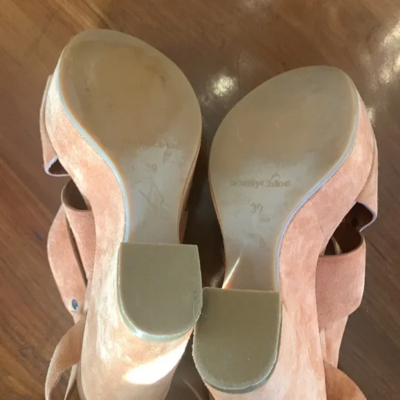 SeeByChloe Eva Cutout Slingback Wedge Sandal - Picture 7 of 8